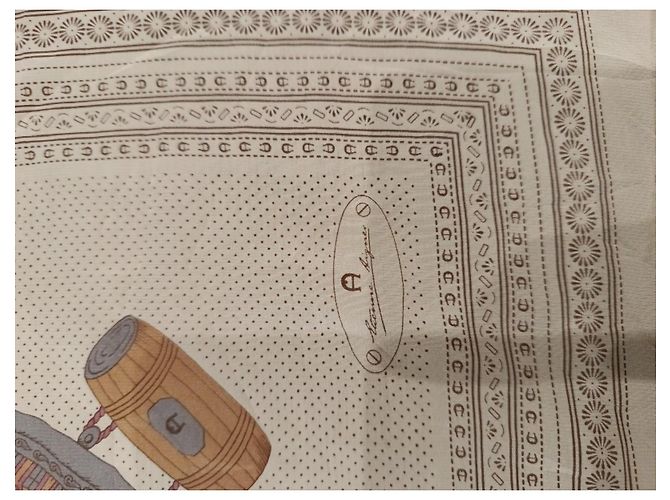 Foulard di seta Aigner con design a dirigibile - vista 2