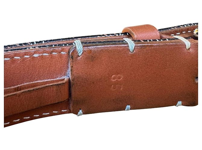Goyard Florida Olympic Fregate Black Brown Leather Monogram Belt - view 9