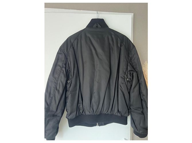 Prada Black quilted nylon bomber jacket - view 2