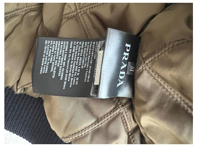 Prada Black quilted nylon bomber jacket - view 8