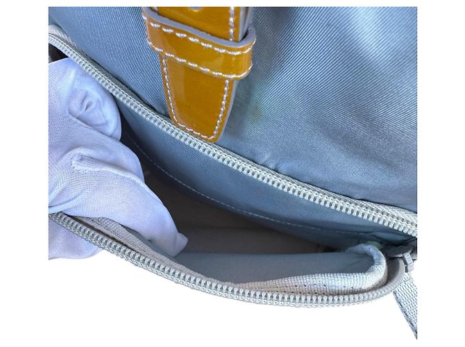 Prada Sport Ice Baby Blue Nylon Rucksack - Ansicht 10