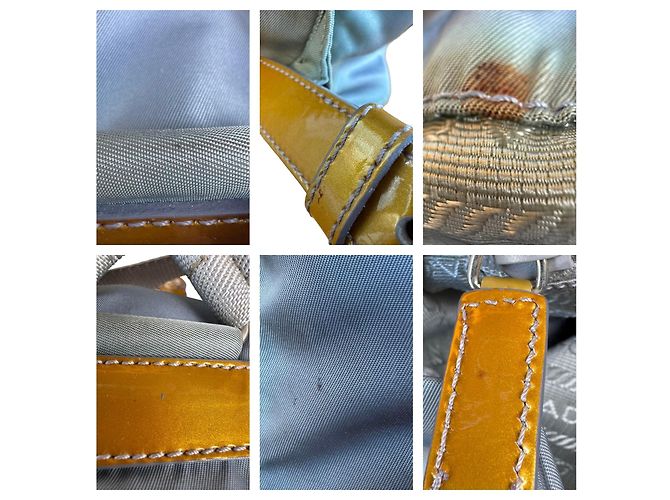 Prada Sport Ice Baby Blue Nylon Rucksack - Ansicht 12