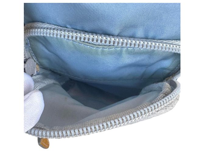 Zaino Prada Sport Ice Baby Blue Nylon - vista 10