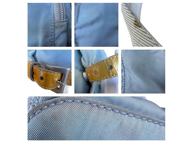 Zaino Prada Sport Ice Baby Blue Nylon - vista 13