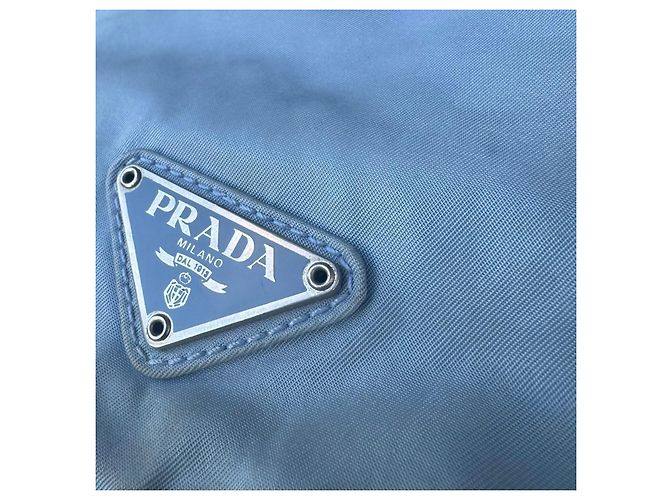 Zaino Prada Sport Ice Baby Blue Nylon - vista 2