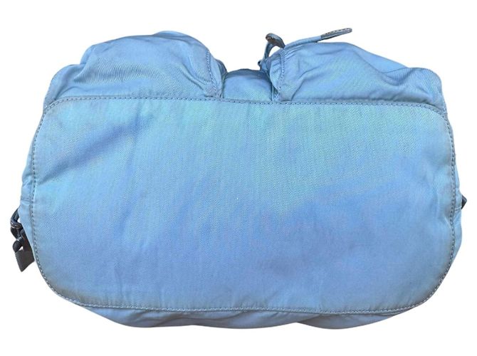 Zaino Prada Sport Ice Baby Blue Nylon - vista 3
