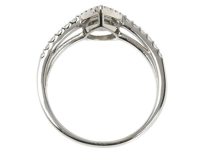 Autre Marque Anillo Vendome Aoyama Pt950 Platinum Diamond Ring - vista 4