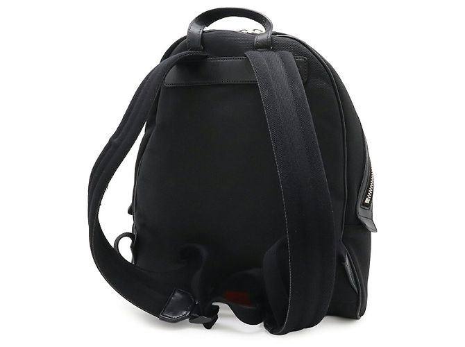 Mochila Gucci Sheline Line em couro e techno canvas - vista 2
