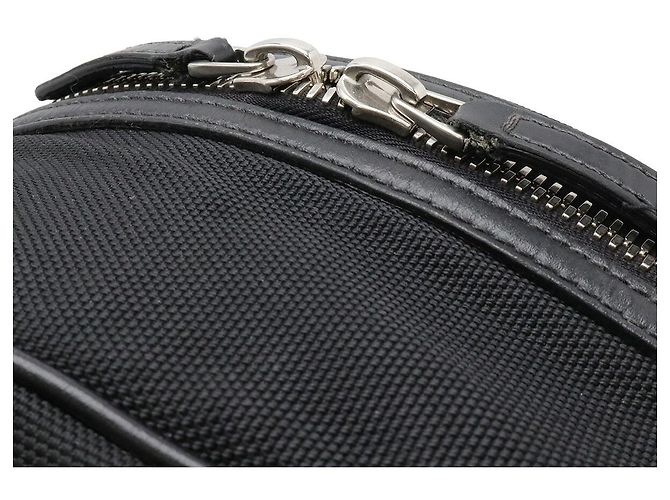 Mochila Gucci Sheline Line em couro e techno canvas - vista 4