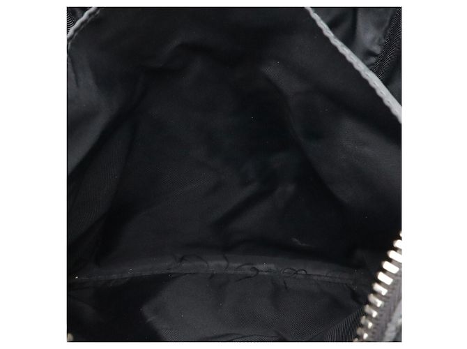 Mochila Gucci Sheline Line em couro e techno canvas - vista 8