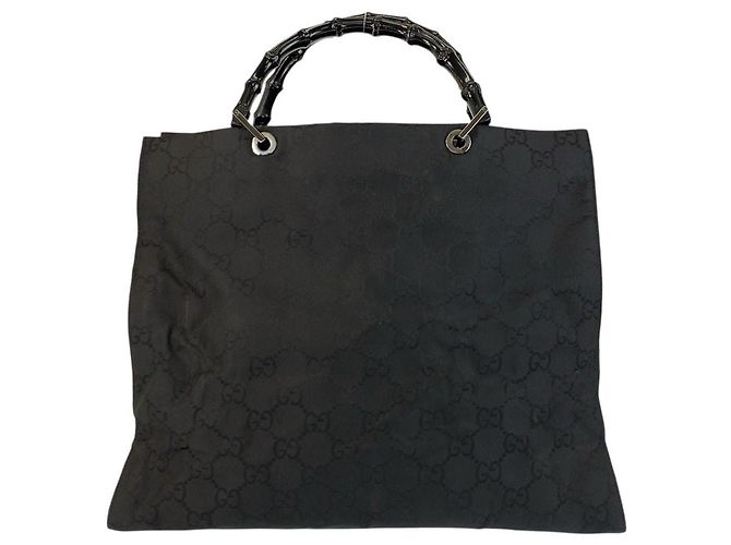 Sac à main Gucci Bamboo en nylon - vue 2