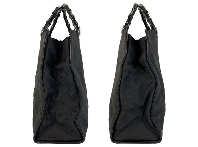 Sac à main Gucci Bamboo en nylon - vue 7