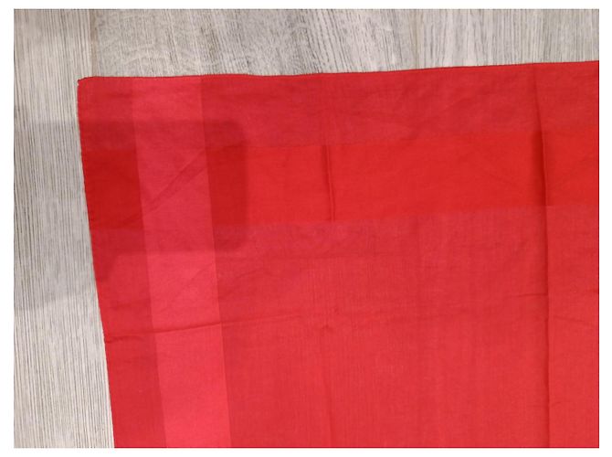 Lenço Yves Saint Laurent vermelho - vista 5