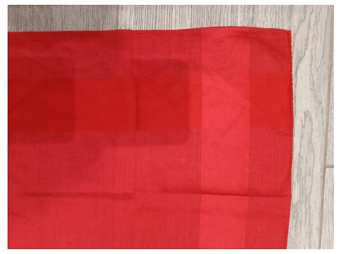 Lenço Yves Saint Laurent vermelho - vista 6
