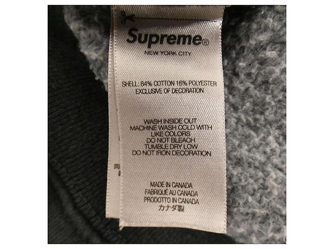 Supreme OVERDYED S LOGO HOOD Hoodie - vista 3