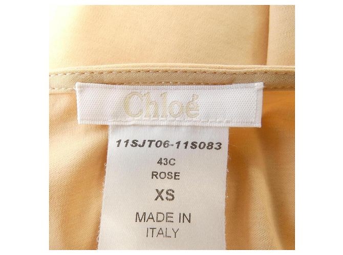 Chloé Beige Top aus Textil - Ansicht 5