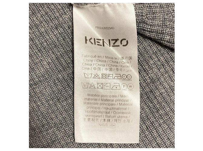 Falda larga de punto en mezcla de lana Kenzo - vista 7
