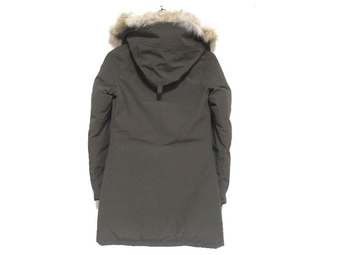 Cappotto in Piuma Canada Goose Bronte con Pelliccia di Coyote - vista 2