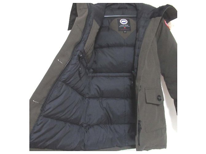 Cappotto in Piuma Canada Goose Bronte con Pelliccia di Coyote - vista 4