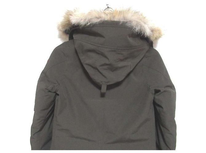 Cappotto in Piuma Canada Goose Bronte con Pelliccia di Coyote - vista 5