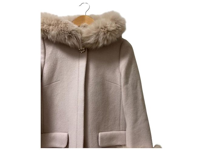 Autre Marque Apuweiser-riche 5WAY No Collar Wool Coat - view 2
