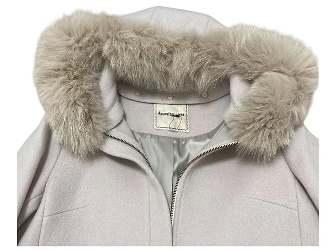 Autre Marque Apuweiser-riche 5WAY No Collar Wool Coat - view 6