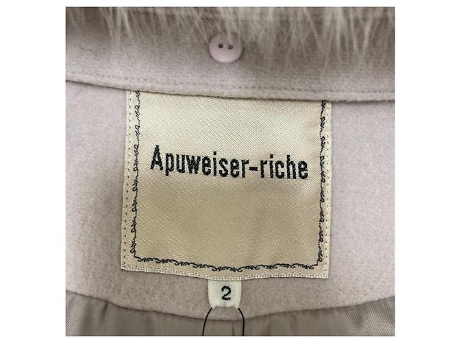 Autre Marque Apuweiser-riche 5WAY No Collar Wool Coat - view 7
