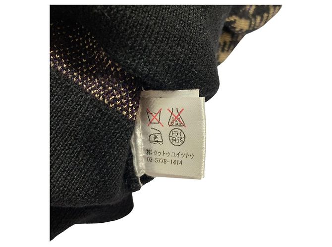 Autre Marque Jersey de punto de cuello alto a cuadros Dries Van Noten - vista 7