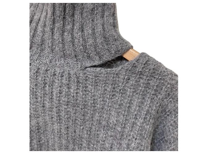 Autre Marque PRANK PROJECT Shaggy Slit Strickpullover aus Alpaka - Ansicht 3