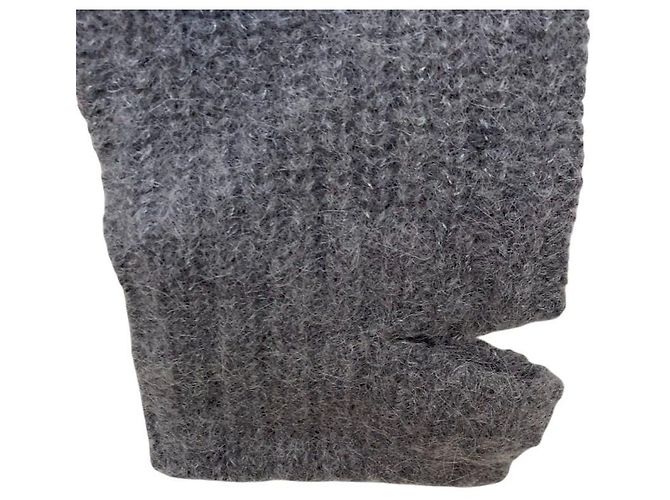 Autre Marque PRANK PROJECT Shaggy Slit Strickpullover aus Alpaka - Ansicht 4