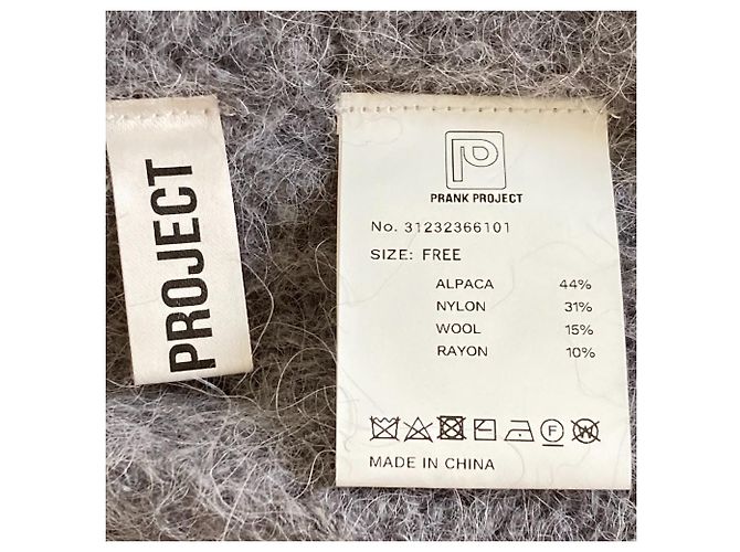 Autre Marque PRANK PROJECT Shaggy Slit Strickpullover aus Alpaka - Ansicht 8
