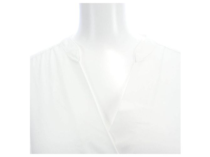 Autre Marque Diagram Kleid Weiß - Ansicht 4