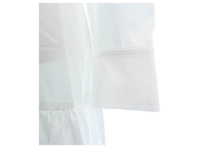 Autre Marque Diagram Kleid Weiß - Ansicht 5