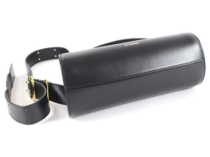 Bolsa de Ombro Mini em Couro Cannolo Jil Sander - vista 4