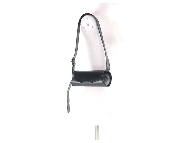 Bolsa de Ombro Mini em Couro Cannolo Jil Sander - vista 6