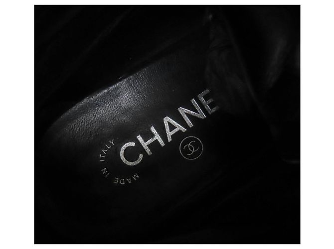 Bottes CHANEL COCO Mark Matelass Tweed - vue 10