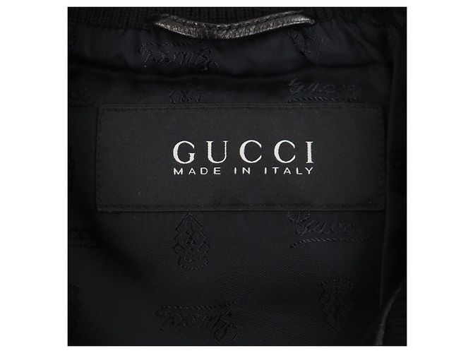 Blouson in pelle GUCCI Shelly Line Web Line Tom Ford - vista 5