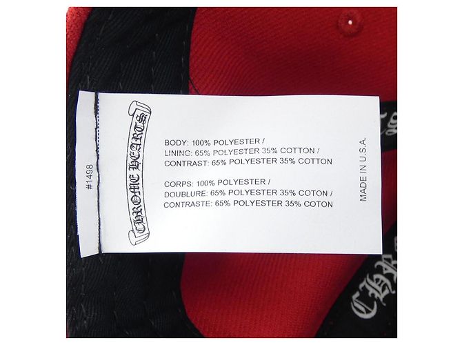Cappello Chrome Hearts 6PANEL ON FIELD BSBL - vista 3