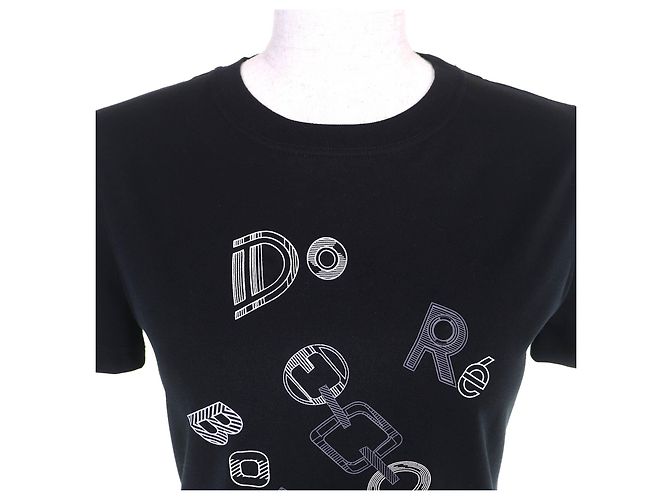 Camiseta de algodón Hermès Do RE BOUCLES 36 - vista 4