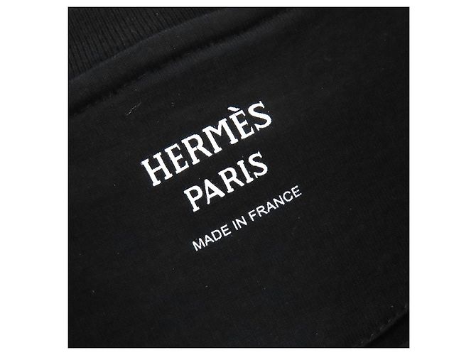 Camiseta de algodón Hermès Do RE BOUCLES 36 - vista 5