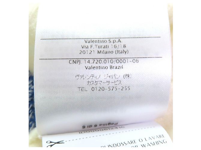 Strickpullover aus Wolle und Kaschmir mit besticktem Valentino-Logo - Ansicht 10