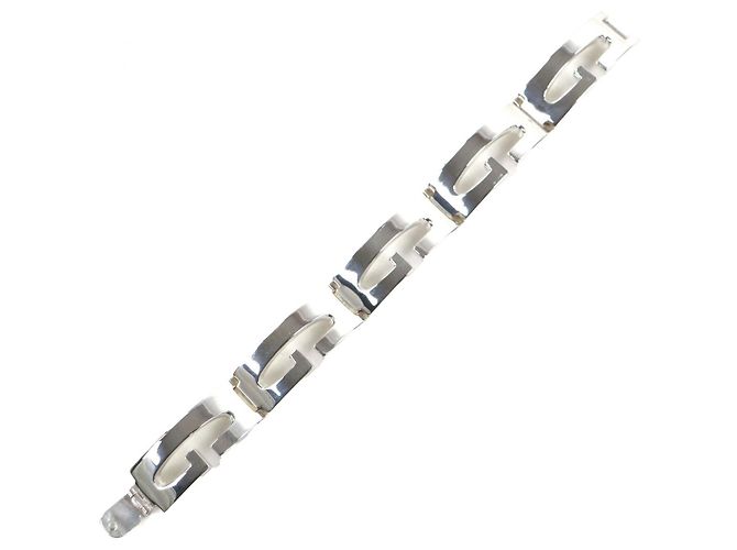 Pulseira Gucci G Logo em prata 925 - vista 3