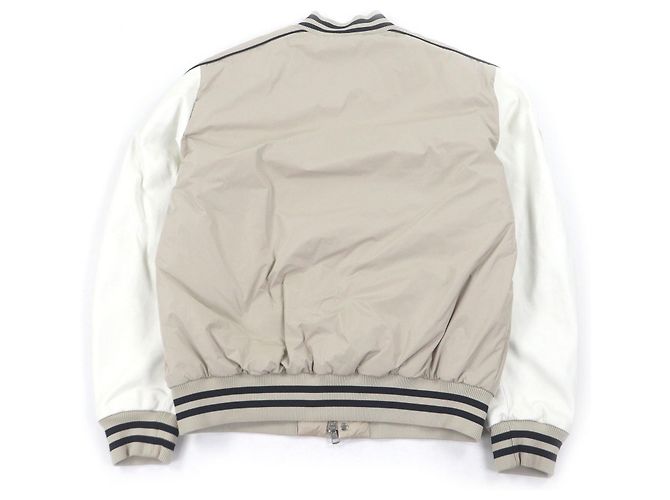 MONCLER DETIAN GIUBBOTTO Lambskin Sleeve Polyester Down Jacket - view 4