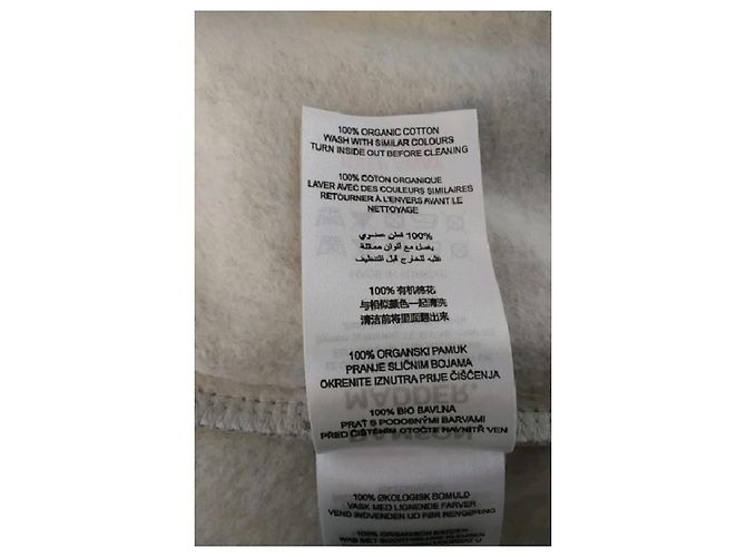 Autre Marque DAMSON MADDER Baumwollpullover Grau - Ansicht 8
