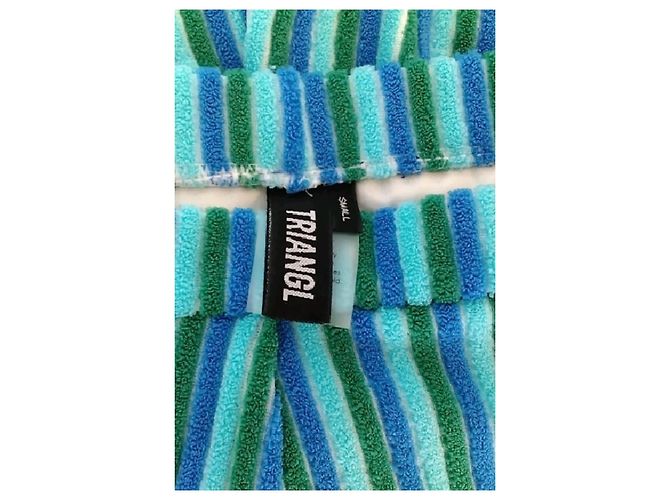 Autre Marque Pantaloncini dritti blu TRIANGL - vista 5