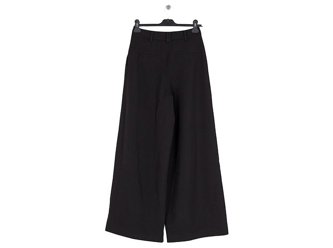 Autre Marque FLORERE Weite schwarze Hose - Ansicht 2