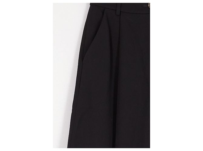 Autre Marque FLORERE Weite schwarze Hose - Ansicht 4