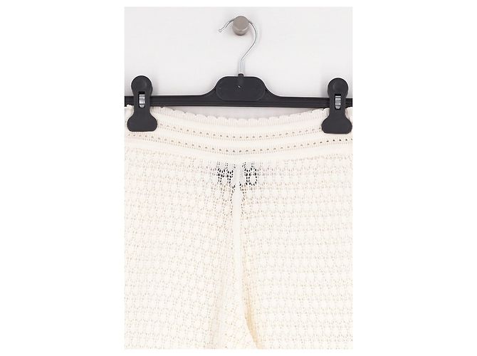 Eric Bompard Pantalon en coton blanc - view 3