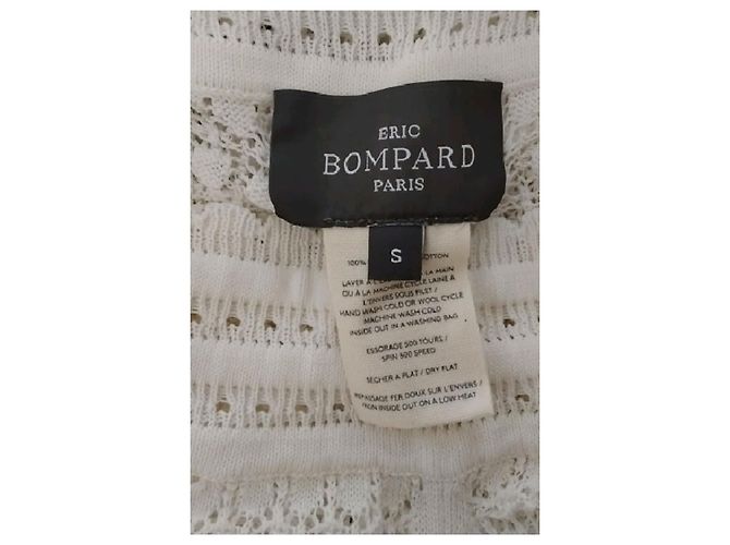 Eric Bompard Pantalon en coton blanc - view 5