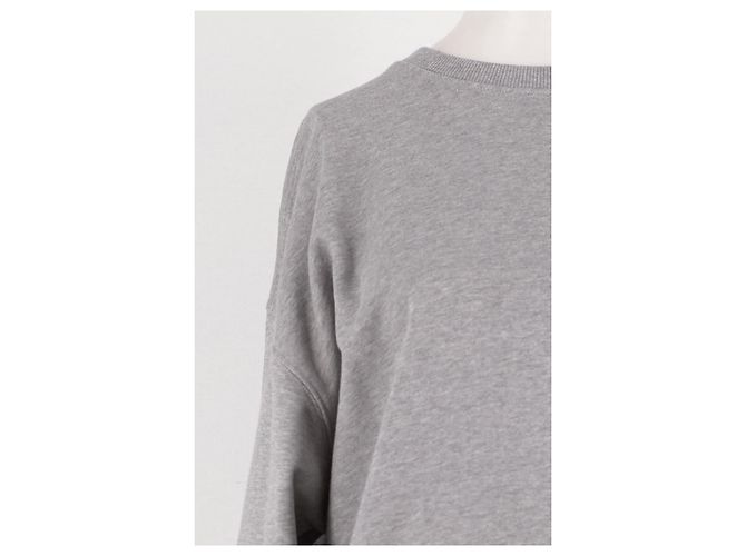 Autre Marque DAMSON MADDER Baumwollpullover Grau - Ansicht 6